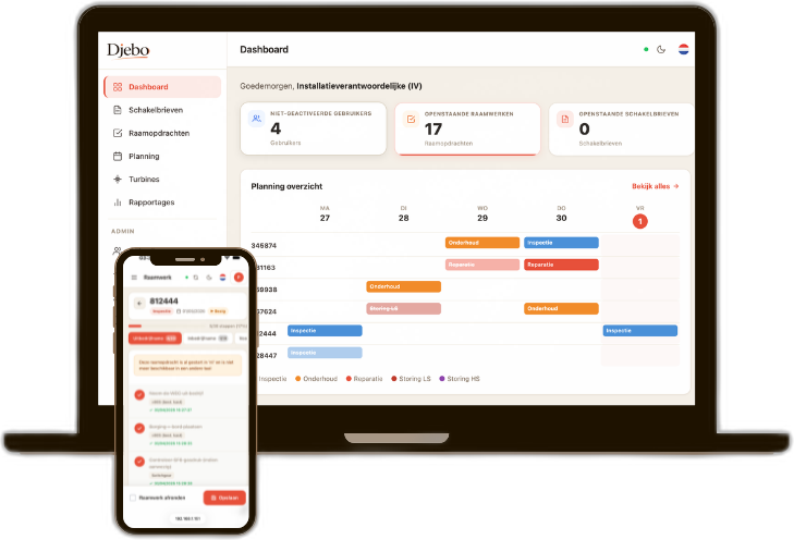 Het Enercon-dashboard dat Djebo bouwde
