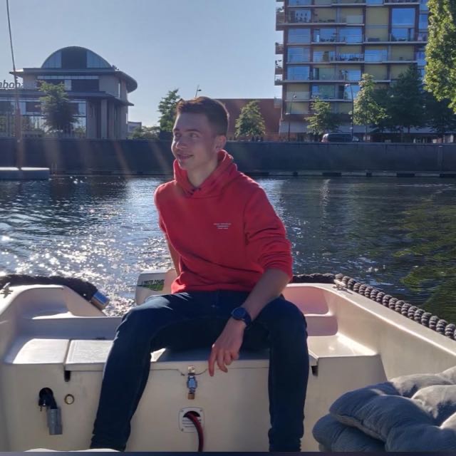 Jeroen even niet aan het werk